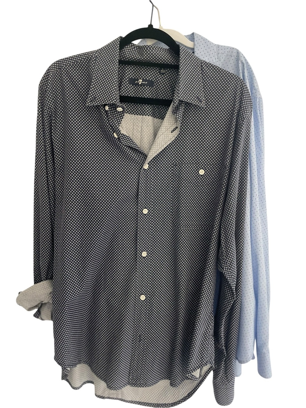 11 designer button down shirts all large